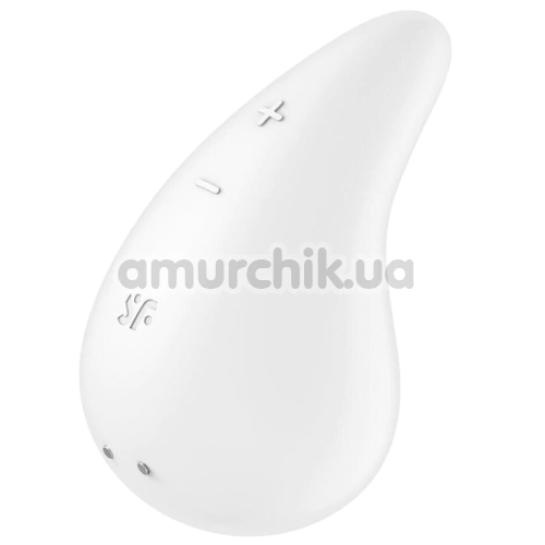 Клиторальный вибратор Satisfyer Dew Drop, белый - Фото №1