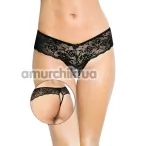 Трусики-стринги Thongs (модель 2440), черные - Фото №1