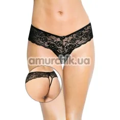Трусики-стринги Thongs (модель 2440), черные - Фото №1