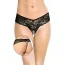 Трусики-стринги Thongs (модель 2440), черные