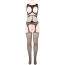 Комбинезон Star Night Open Lines Bodystocking, черный - Фото №4