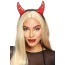 Дьявольские рожки Leg Avenue Sequin Devil Horns Headband, красные - Фото №1