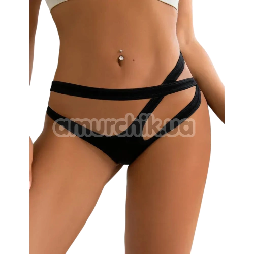 Трусики Star Night Sexy Hollow Out Panties, черные - Фото №1