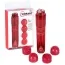 Клиторальный вибратор Vibrant Portable Vibrator, красный - Фото №5