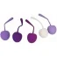 Набір вагінальних кульок Pleasure Balls & Eggs Cherry Kegel Exercisers, фіолетовий - Фото №10