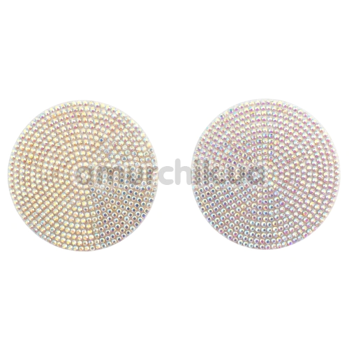 Украшения для сосков Art of Sex Diamonds, серебряные - Фото №1