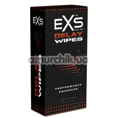 Серветки з пролонгатором EXS Delay Wipes, 6 шт - Фото №1