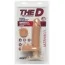 Вибратор The D Dual Density Perfect D Vibrating 7 Inch With Balls, телесный - Фото №9
