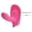 Вибратор для точки G Pretty Love Fancy Clamshell, розовый - Фото №8