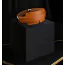 Маска Lockink Luxury Leather Blindfold Kit, коричневая - Фото №13