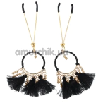 Зажимы для сосков Virgite Nipple Clamps Jewels Mod. 5, золотые - Фото №1