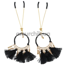 Затискачі для сосків Virgite Nipple Clamps Jewels Mod. 5, золоті - Фото №1