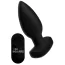 Анальна пробка з вібрацією Ass Thumpers The Taper 10X Smooth Vibrating Anal Plug, чорна - Фото №1