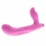 Безременевий страпон з вібрацією Vibe Therapy Wishbone, рожевий - Фото №3