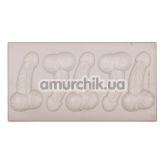 Форма для льда в виде пенисов Willy Ice Cube Tray, 5 шт - Фото №1