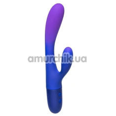 Вібратор Odeco Every Night Toys Rabbit Vibe 8439, синьо-фіолетовий - Фото №1