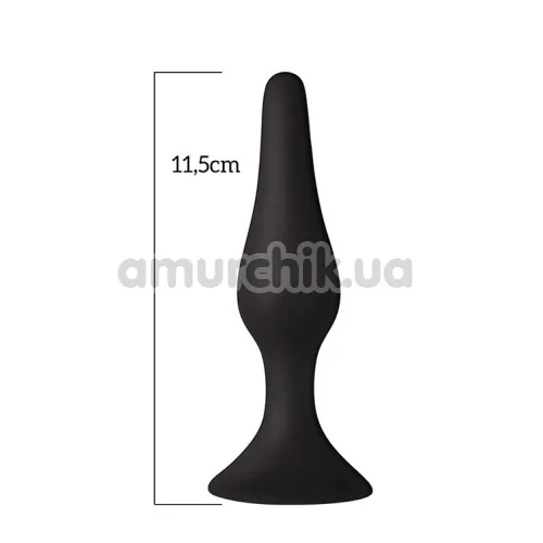 Анальная пробка Mai Attraction Pleasure Toys №33, черная