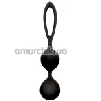 Вагинальные шарики Silicone Blackberries Pussy, черные - Фото №1