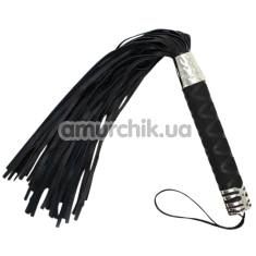 Флогер DS Fetish Big Flogger M, чорний - Фото №1