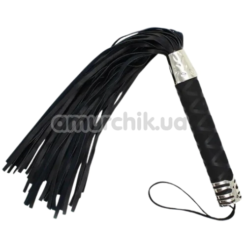 Флоггер DS Fetish Big Flogger M, черный - Фото №1