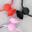 Кляп с розой DS Fetish Silicone Rose Gag, розовый - Фото №10