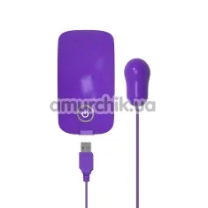 Виброяйцо Icome Energy Pack and Usb Bullet, фиолетовое - Фото №1