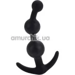 Анальные бусы Booty Call Booty Beads, черные - Фото №1
