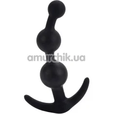 Анальные бусы Booty Call Booty Beads, черные - Фото №1