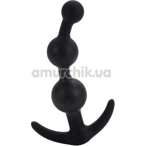 Анальные бусы Booty Call Booty Beads, черные - Фото №1