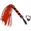 Флоггер DS Fetish Leather Flogger M, оранжево-черный