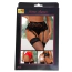 Комплект Star Night Mesh & Bow Garter Panties, червоний: пояс для панчіх + трусики-стрінги - Фото №12