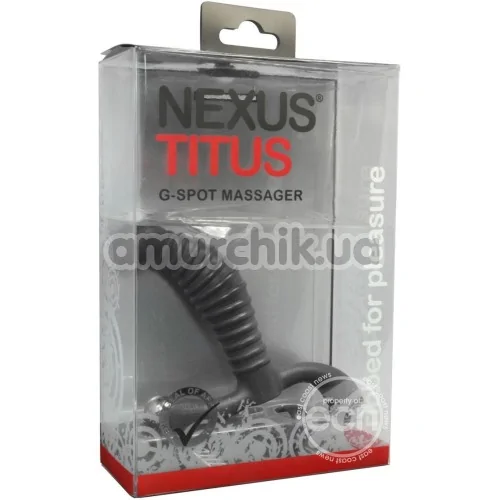 Стимулятор простаты для мужчин Nexus Titus, черный