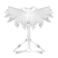 Портупея Art of Sex Wings Harness, біла - Фото №3