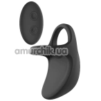 Виброкольцо для члена Ramrod Vibrating Cock and Ball Ring, черное - Фото №1