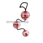 Вагинальные шарики Rocker balls розовые - Фото №1