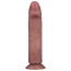 Вібратор Lovetoy Dual Density Power Cock 10.5, коричневий - Фото №2