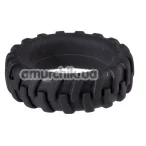 Эрекционное кольцо Menz Stuff Penis Tire 32mm, черное - Фото №1
