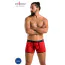 Мужские трусы-шорты Passion Free Your Senses Short Parker 046, красные - Фото №5