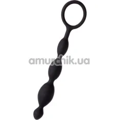 Анальная цепочка A-Toys Anal Chain 761308 S-Size, чёрная - Фото №1