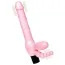 Безремневой страпон с вибрацией Super Strapless Dildo, розовый - Фото №7
