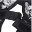 Боди с подвязками Star Night Mesh & Lace Garter Teddy, черное - Фото №15