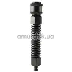 Адаптер для секс-машин Hismith KlicLok Spring Connector, черный - Фото №1