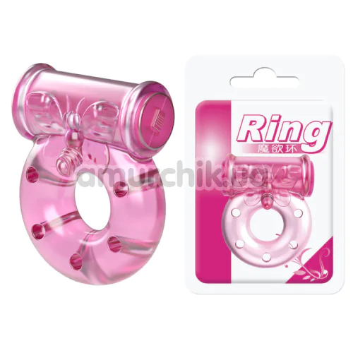 Виброкольцо для члена Ring 010081A, розовое