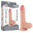 Фаллоимитатор Sliding-Skin Dual Layer Dong 7.5 с мошонкой, телесный - Фото №13