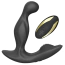 Вібростимулятор простати з ротацією Prostate Massager Bat King, чорний - Фото №1