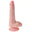 Фаллоимитатор King Cock 6 Cock With Balls, телесный - Фото №1