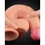 Фалоімітатор Dual-Layered Silicone Nature Cock LVTOY451, тілесний - Фото №7