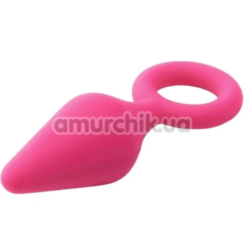 Анальна пробка Flirts Pull Plug S, рожева