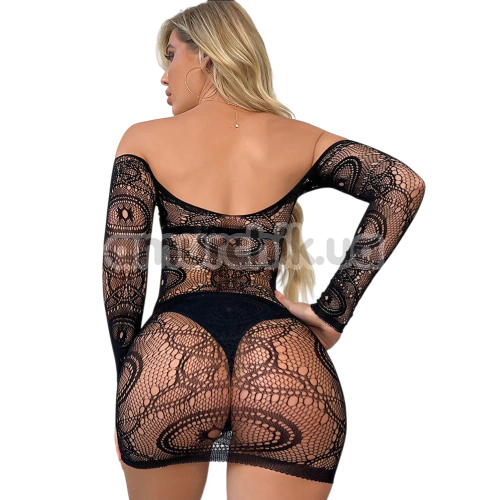 Платье Star Night Ornamental Mini Dress, черное