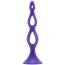 Анальна пробка Booty Call Silicone Triple Probe, фіолетова - Фото №1